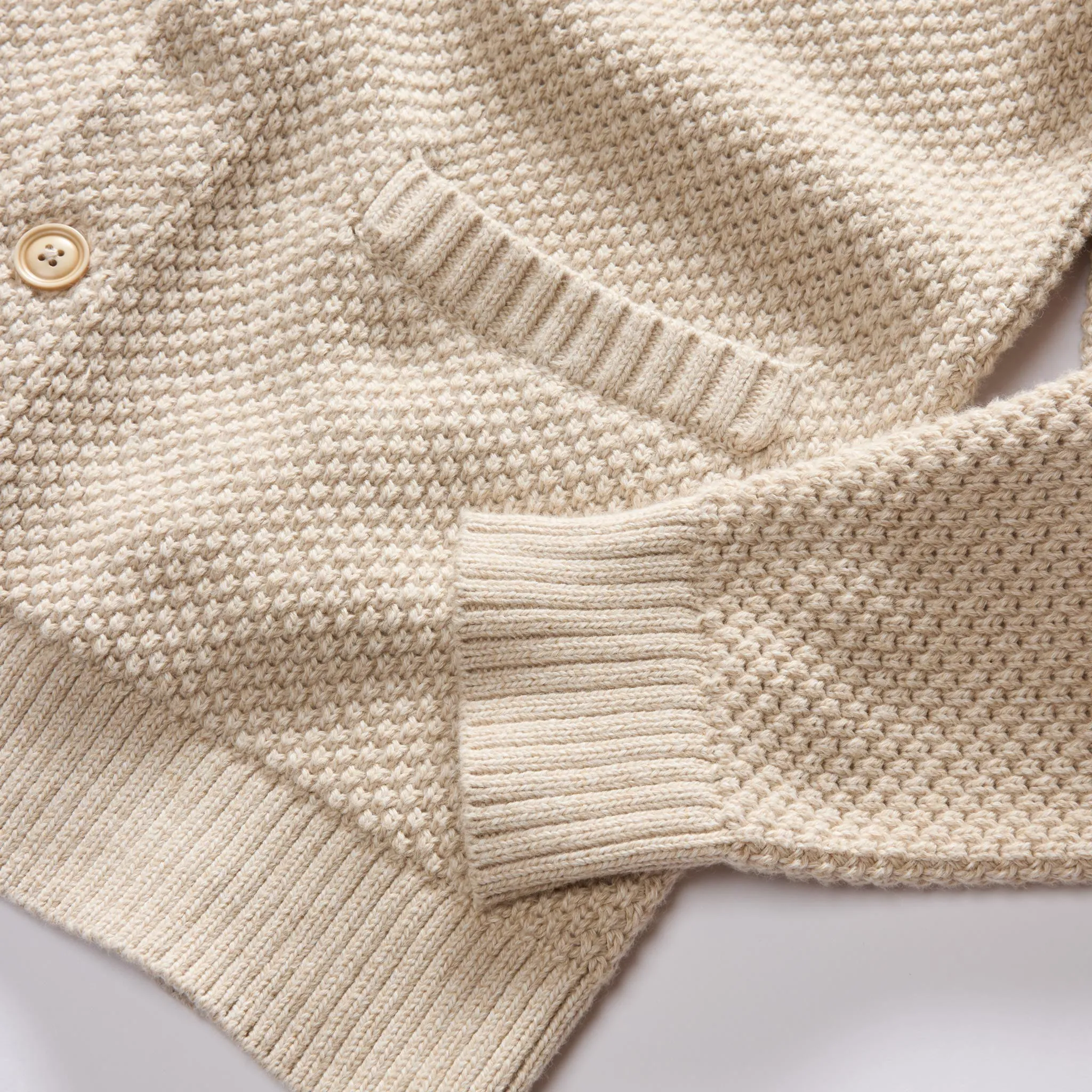 The Crawford Sweater in Marled Natural