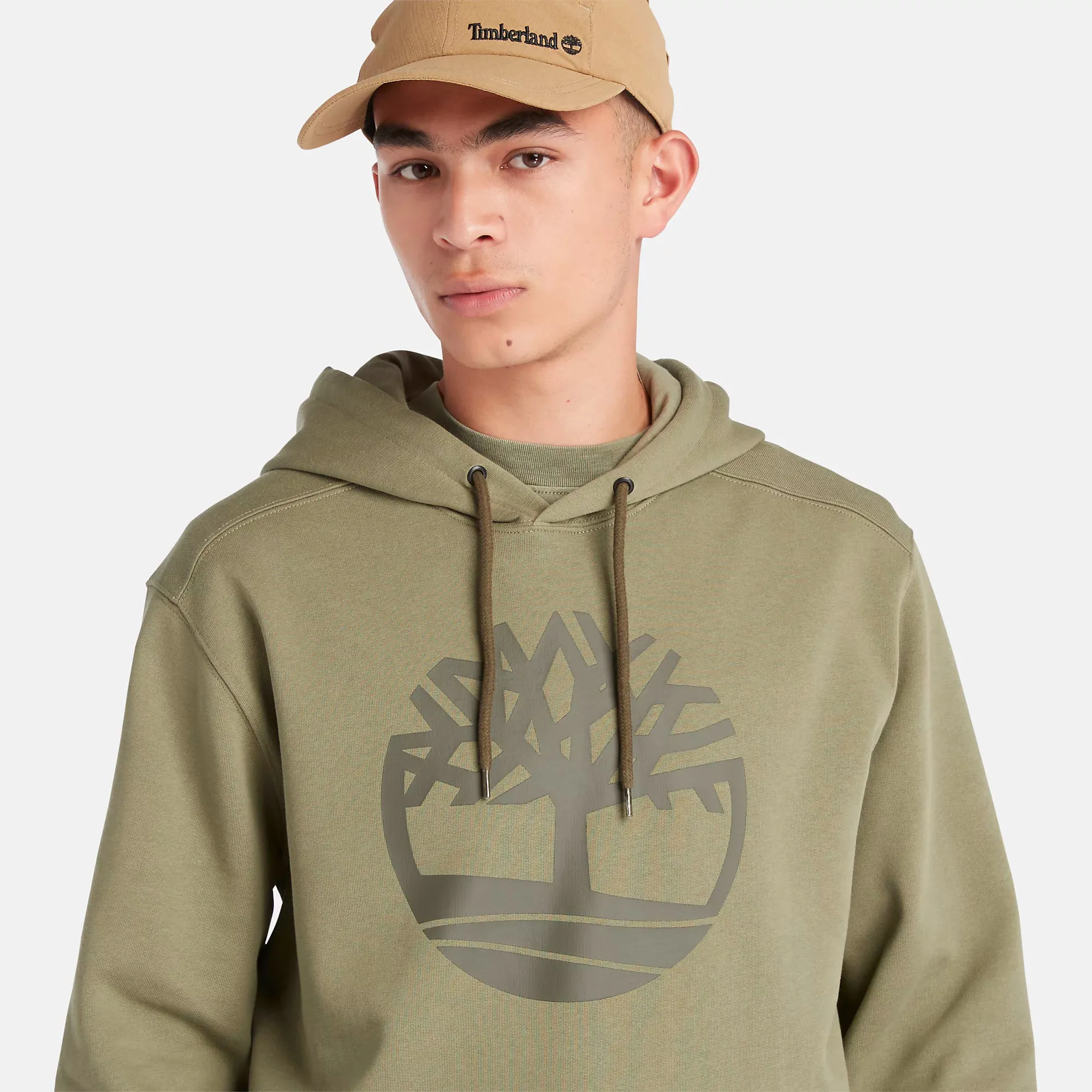 Timberland Men's Tree Logo Overhead Hoodie