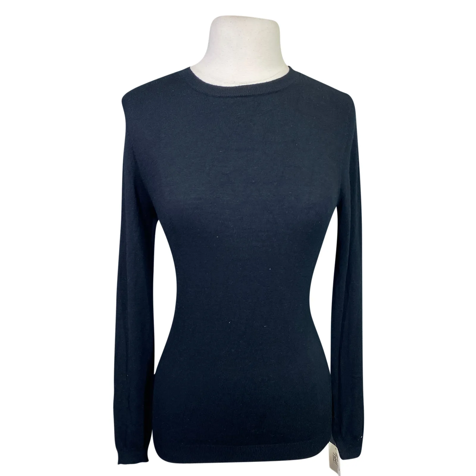 TKEQ 'Essential' Crewneck Sweater in Black - Women's Small