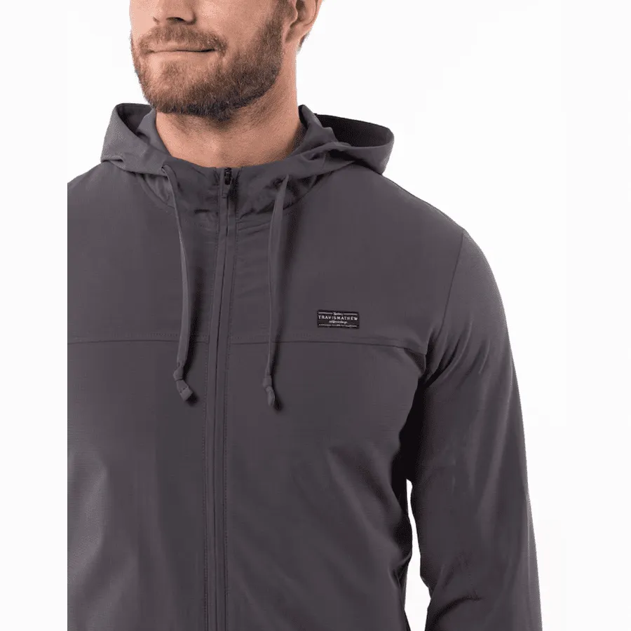 Travis Mathew Wanderlust Full Zip Hoodie - Black