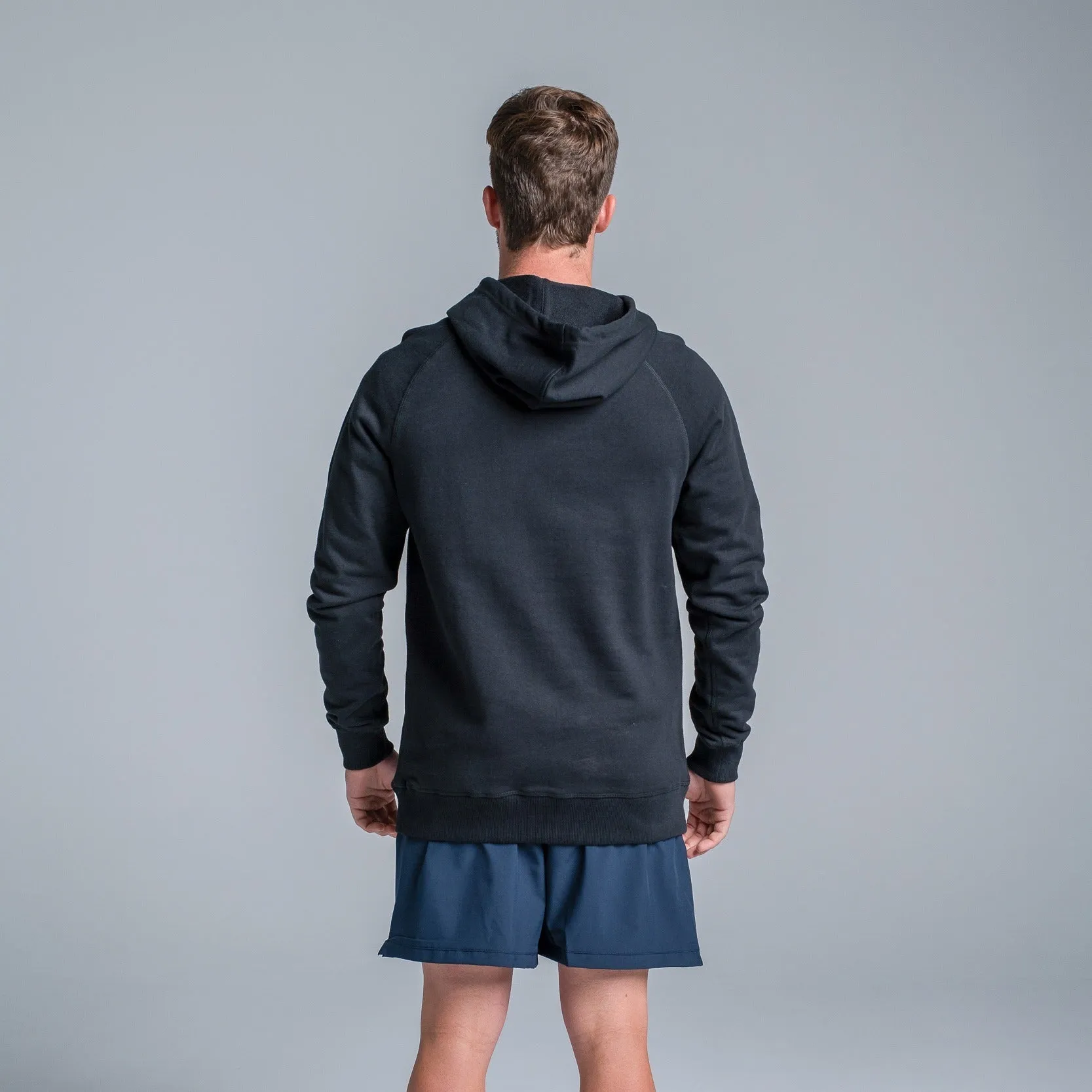 Valour Black Shield Hoodie