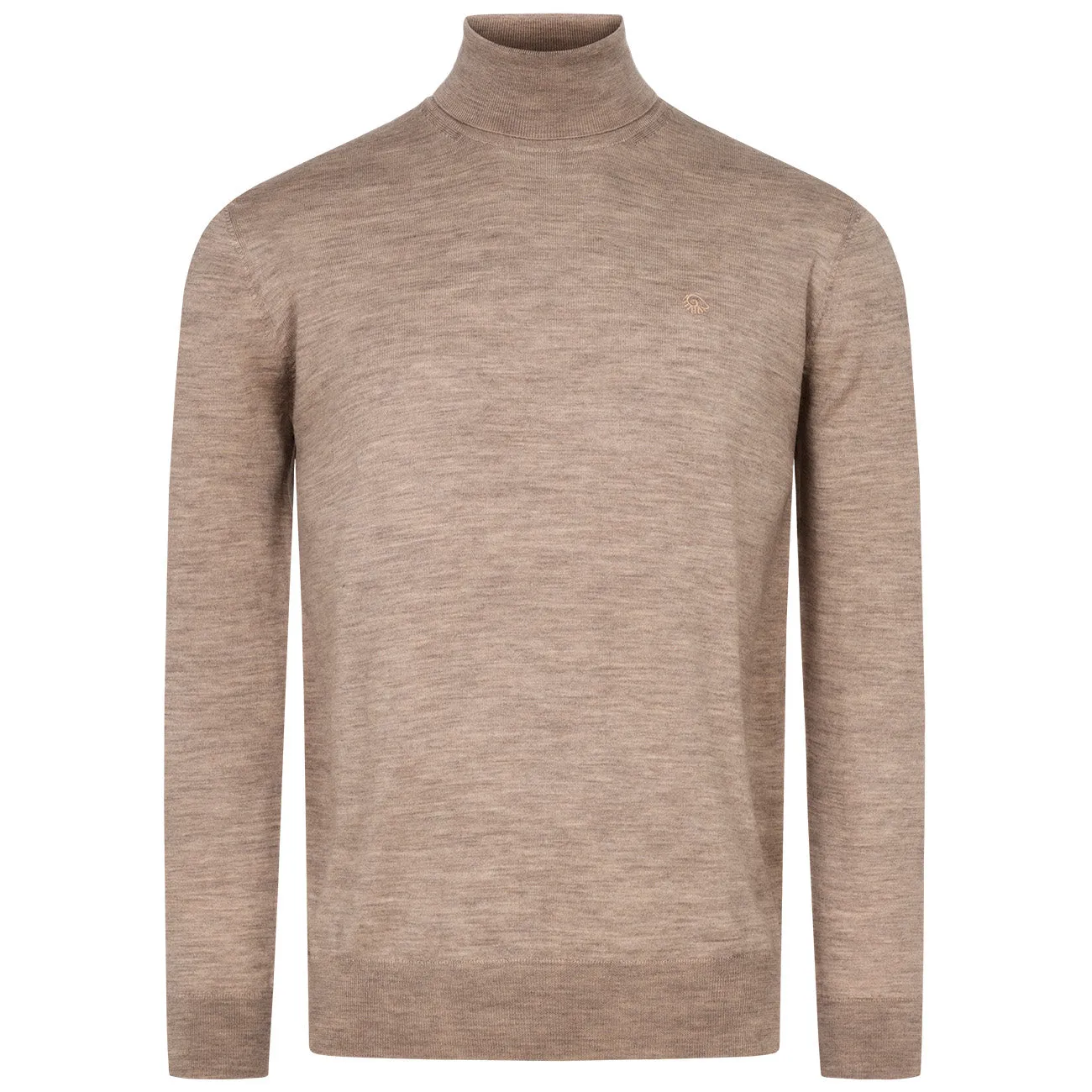 Wool Pullover Light Turtleneck Men